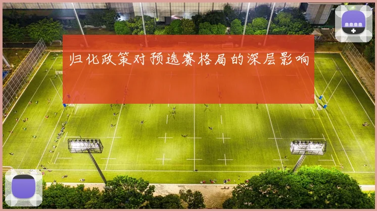 归化政策对预选赛格局的深层影响